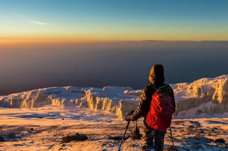 Mount Kilimanjaro at sunrise