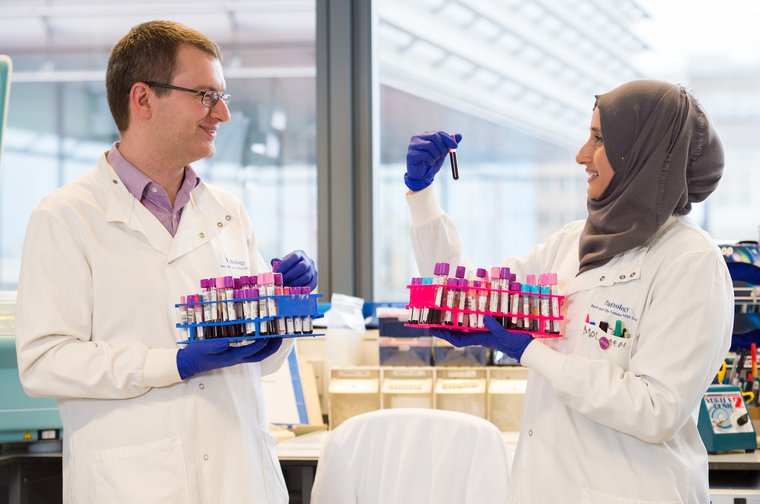 Barts hospital leukaemia researchers
