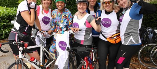 London to paris cycling team - cycling to raise money for Leuka's leukaemia research