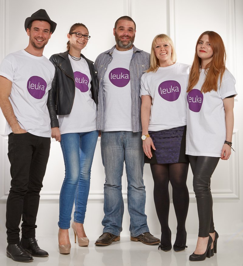 The Net a Porter team - make Leuka your charity of the year at work