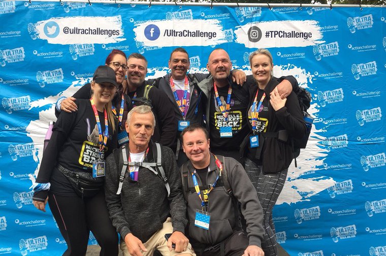 Thames path challenge team 2018